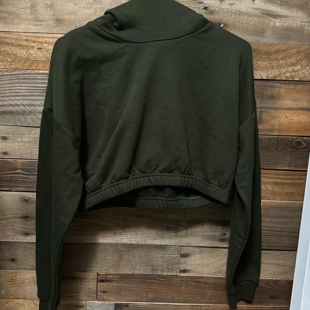 Naked wardrobe cropped hoodie